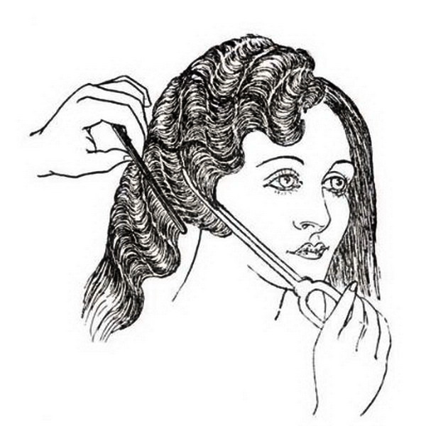 Легендарний перукар виконував гарячу ондуляцію, комбінуючи її з завитими на бігуді локонами не тільки жінкам і дівчатам, але навіть маленьким дівчаткам і їх порцеляновим лялькам з справжнім волоссям